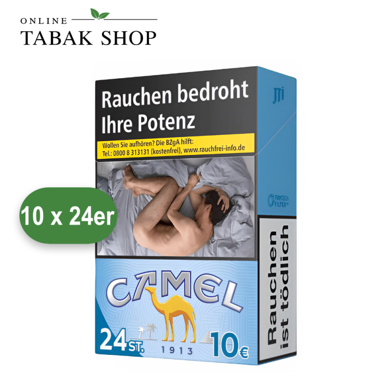 Camel Blue [Blau] Zigaretten "BP XXL" (10 x 24er)