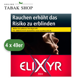 ELIXYR Red [Rot] Zigaretten "5XL" (4 x 49er)