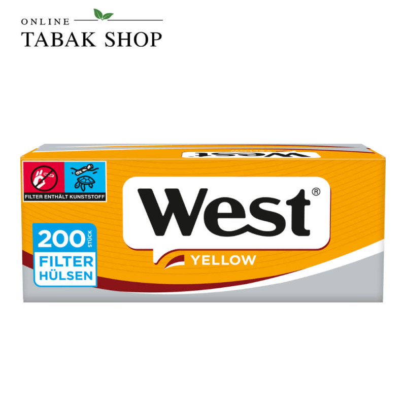 West Yellow Hülsen 200er Packung
