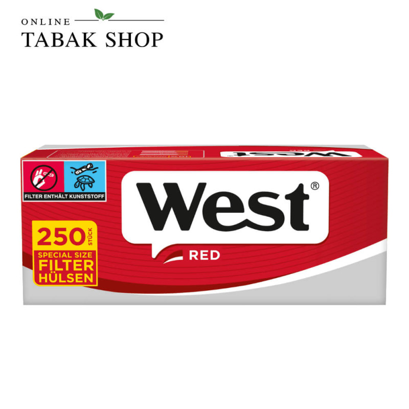 West Red Special Hülsen 250er Packung