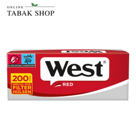 West Red Hülsen 200er Packung