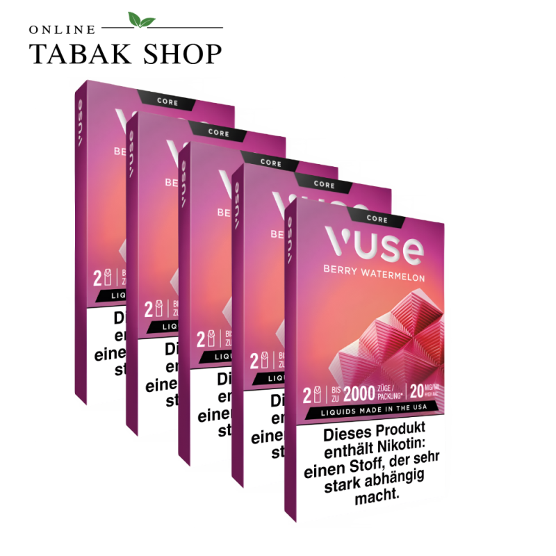 Vuse Pod Berry Watermelon 20 mg/ml - 5er Vorteilspack (5 x 2 Pods)