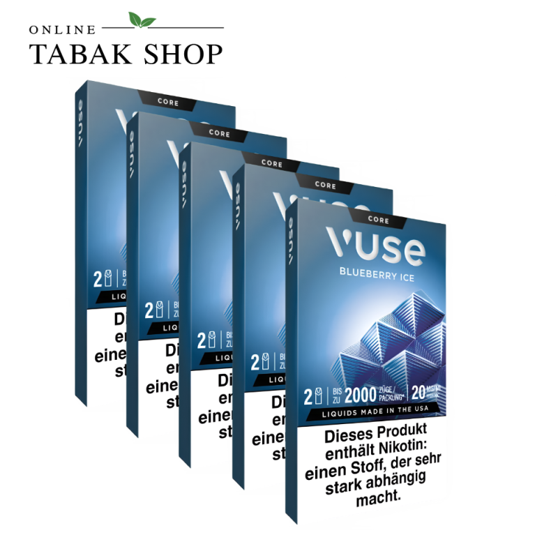 Vuse Pod Blueberry Ice 20 mg/ml - 5er Vorteilspack (5 × 2 Pods)
