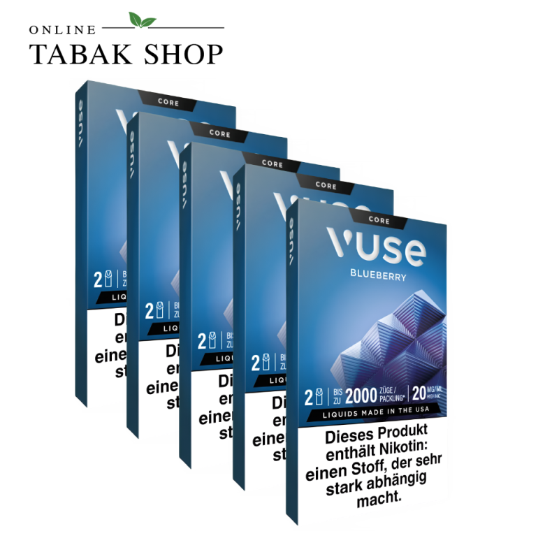 Vuse Pod Blueberry 20 mg/ml - 5er Vorteilspack (5 × 2 Pods)