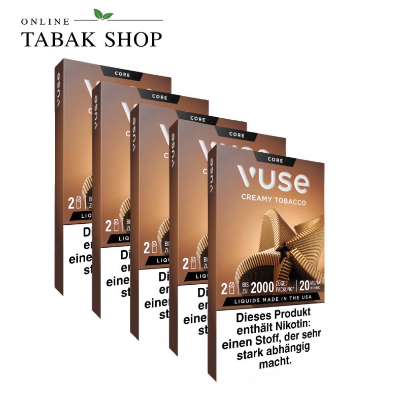 Vuse Pod Creamy Tobacco 20 mg/ml - 5er Vorteilspack (5 × 2 Pods)