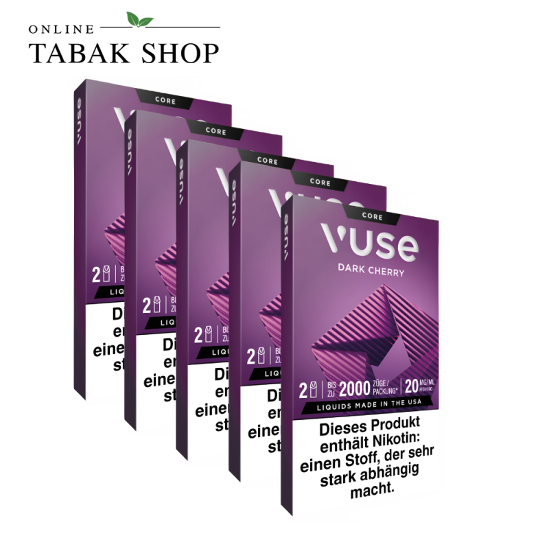 Vuse Pod Dark Cherry 20 mg/ml – 5er Vorteilspack (5 × 2 Pods)