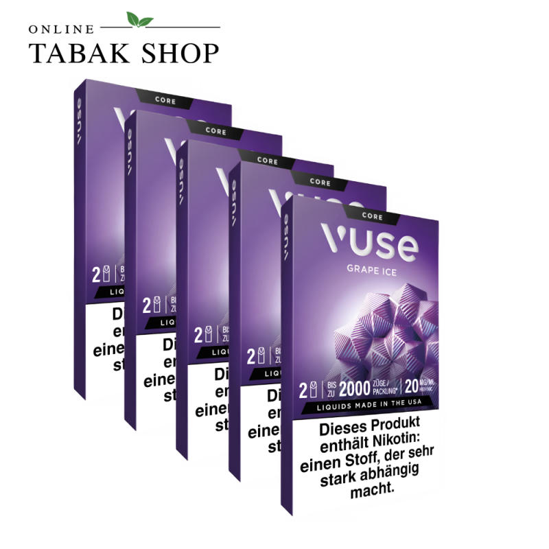 Vuse Pod Grape Ice 20 mg/ml – 5er Vorteilspack (5 × 2 Pods)