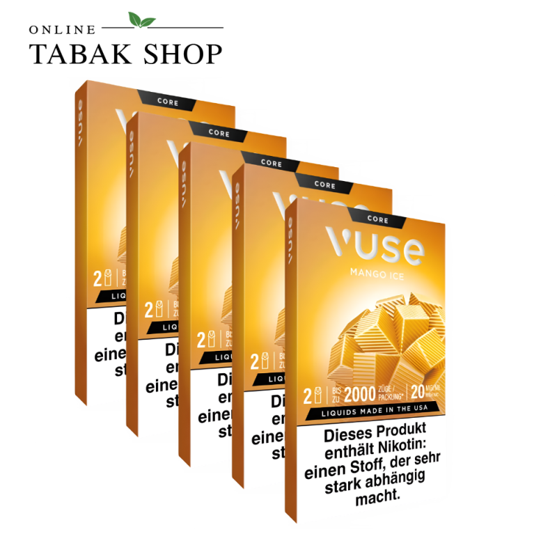 Vuse Pod Mango Ice 20 mg/ml – 5er Vorteilspack (5 × 2 Pods)