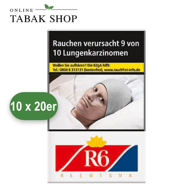R6 Zigaretten OP (10 x 20er)