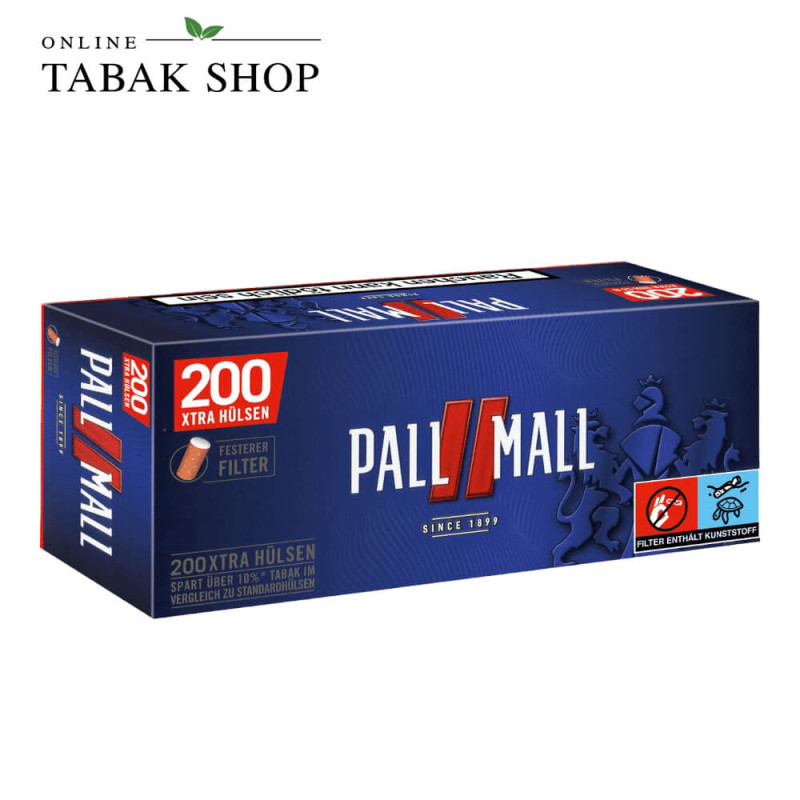 PALL MALL Red Xtra Hülsen 200er Packung