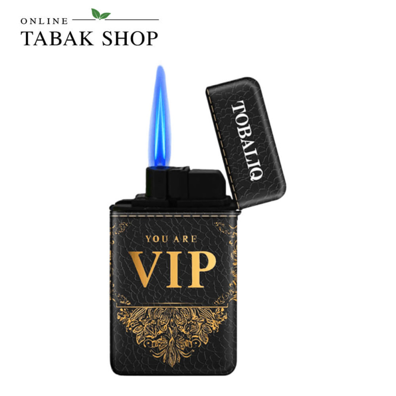 TobaliQ Jet Flame VIP Feuerzeug offen