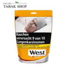 West Volumentabak Yellow XL Beutel 145g
