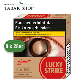 Lucky Strike Authentic Red Zigaretten Super (8 x 28er)
