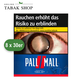 Pall Mall Red Super Zigaretten (8 x 30er)