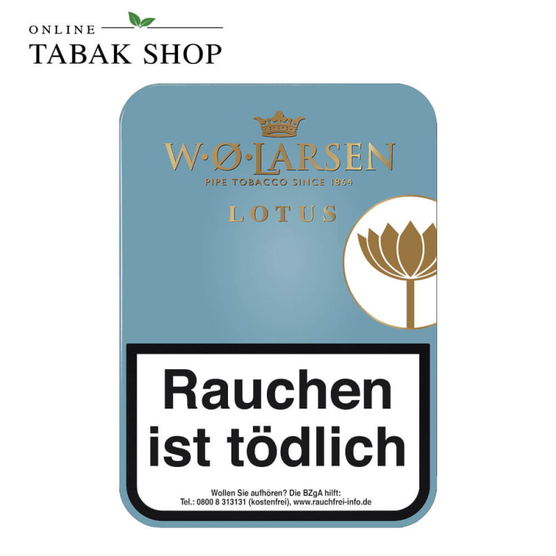 W.O. Larsen Lotus Pfeifentabak Dose 100g