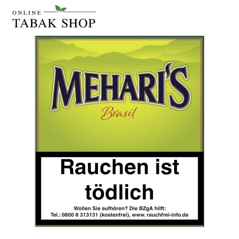 MEHARI'S Brasil Zigarillos 20er Schachtel