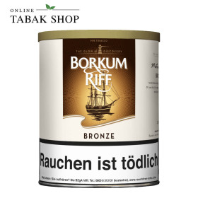BORKUM RIFF Bronze Pfeifentabak Dose 200g