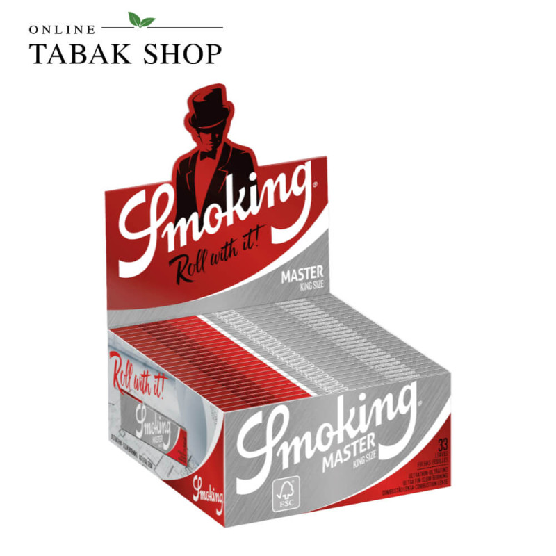 Smoking Master King Size Papers 33er Blättchen Box