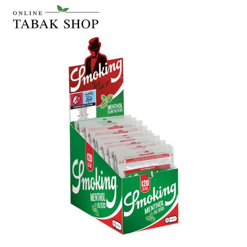 Smoking Menthol Slim Filter Box
