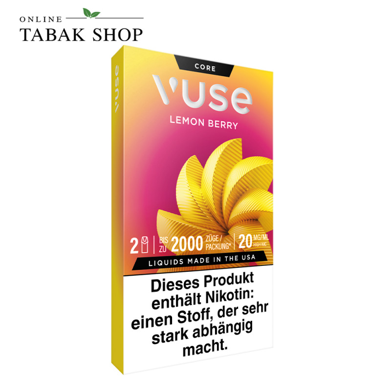 Vuse Pod Core lemon berry