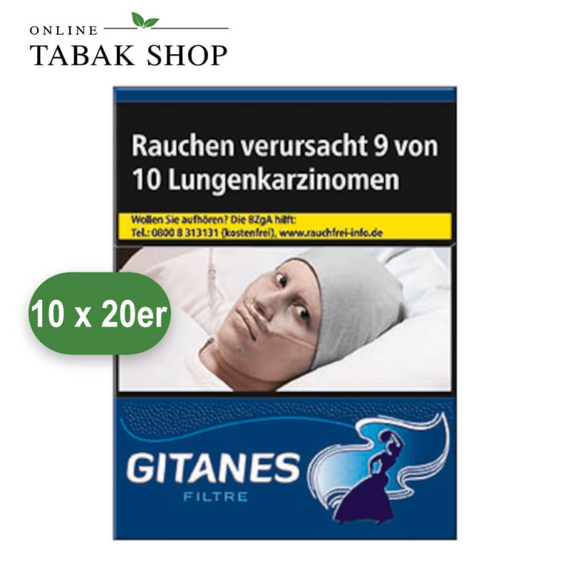 GITANES Filter Zigaretten (10 x 20er)