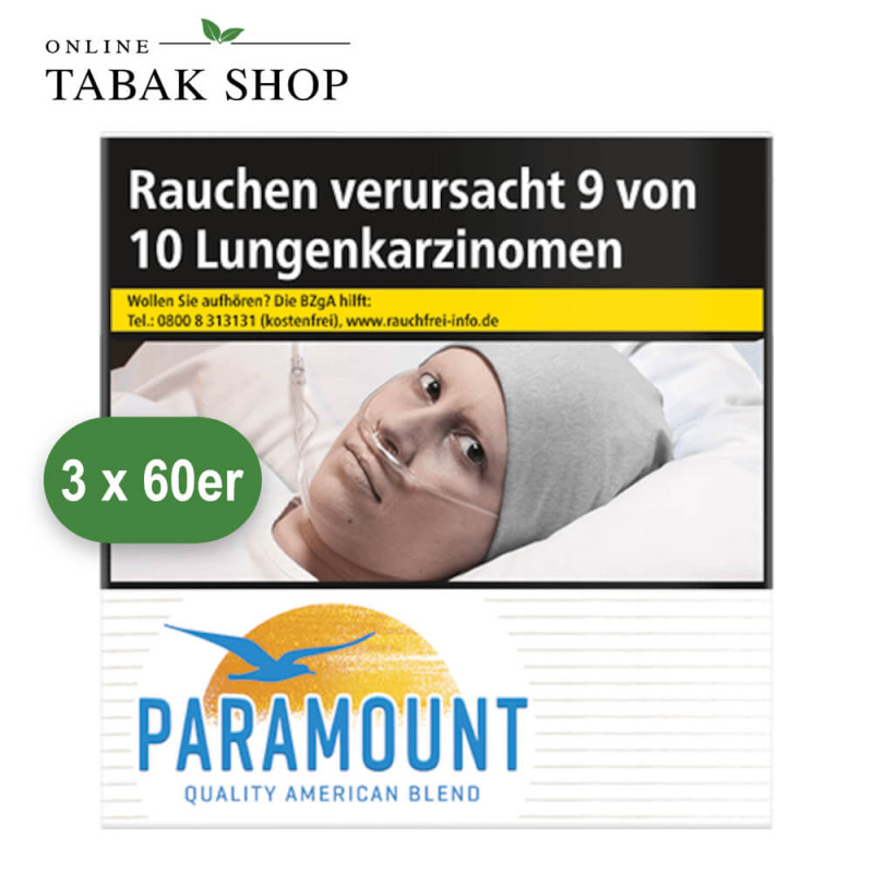 PARAMOUNT Zigaretten Blau 5XL (3 x 60er)