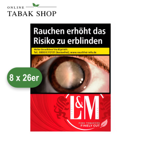 L&M Red Label Zigaretten XL (8 x 26er)