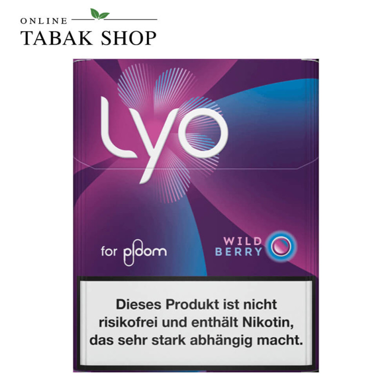 LYO Sticks for PLOOM Wild Berry 20er Packung