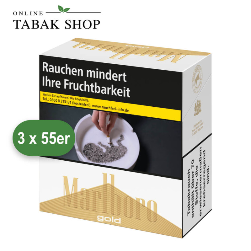 Marlboro Gold Zigaretten 7XL (3 x 55er)