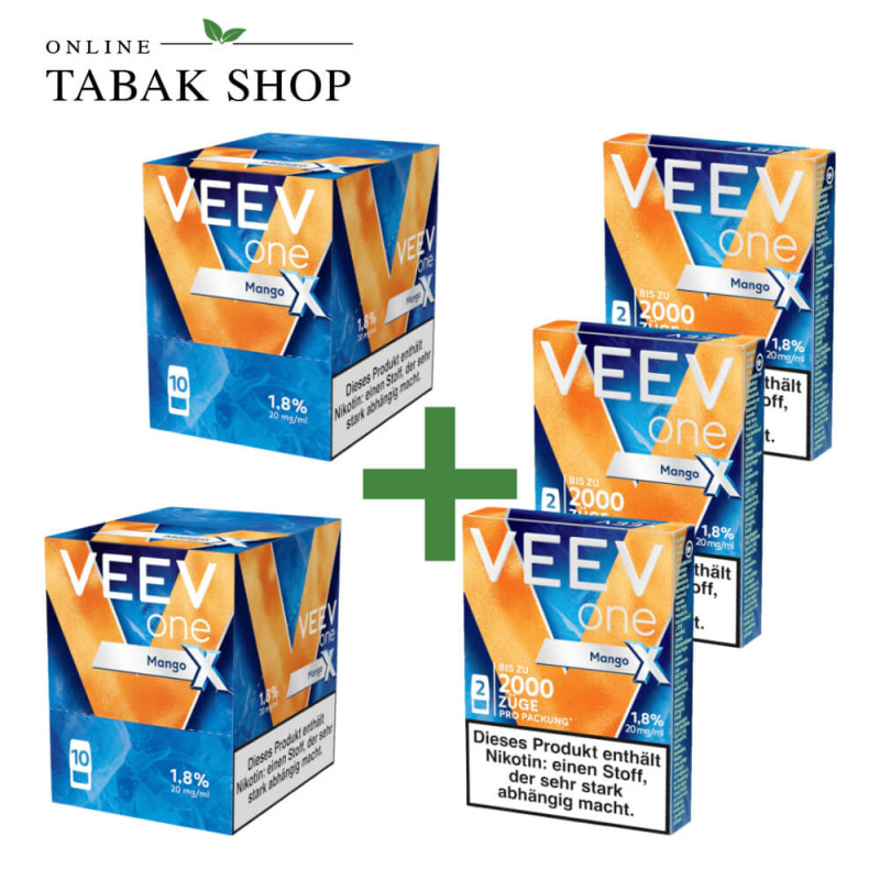 VEEV ONE Pods X Sommer Angebot 10 + 3 Mango