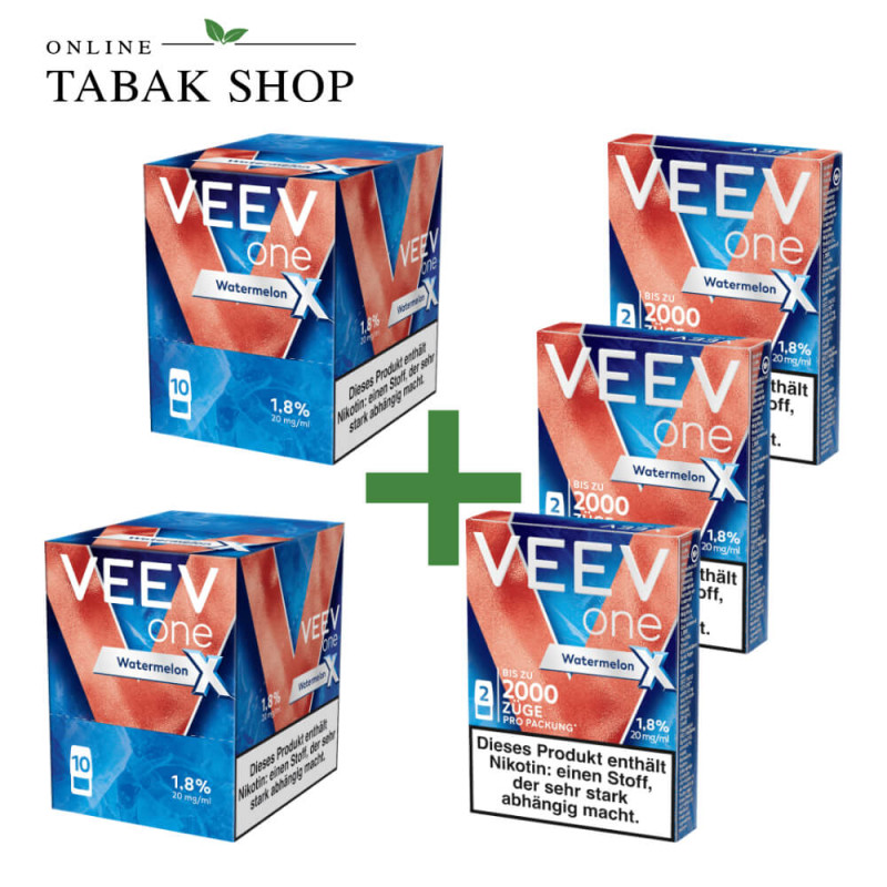 VEEV ONE Pods X Sommer Angebot 10 + 3 Watermelon