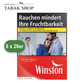 Winston Red Zigaretten XXL (8 x 26er)