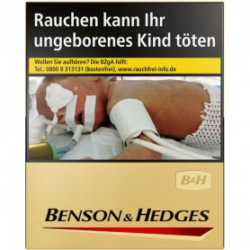 Benson & Hedges Gold "L" (10 x 20er) Zigaretten - 83,00 €