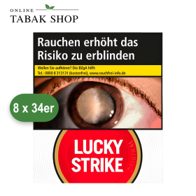 Lucky Strike Original Red King Zigaretten (8 x 34er)