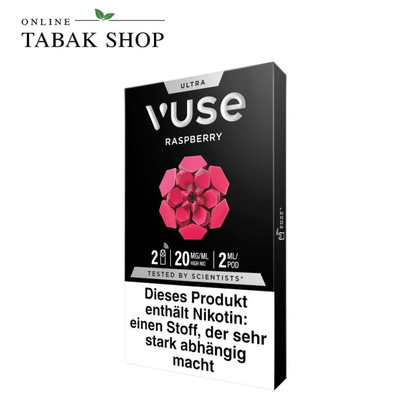 VUSE Ultra Pods Raspberry