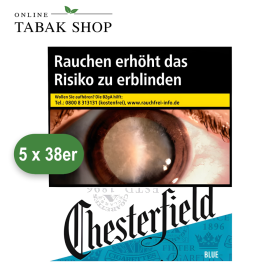 Chesterfield Blue Zigaretten 4XL (5 x 38er)