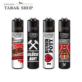 Clipper Classic „Ruhrpott“ – Feuerzeuge 4er-Set
