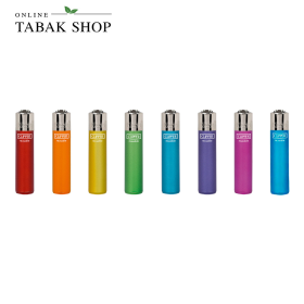 Clipper Micro Crystal Rainbow – Mini-Feuerzeuge im 8er-Set