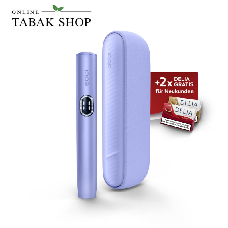 IQOS ILUMA i Digital Violet + 40 DELIA Sticks nach Registrierung*