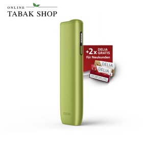 IQOS ILUMA i ONE Leaf Green + 40 DELIA Sticks nach Registrierung*
