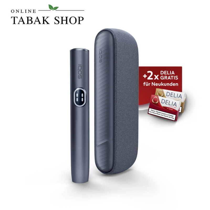 IQOS ILUMA i Midnight Black + 40 DELIA Sticks nach Registrierung*