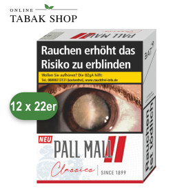 PALL MALL Classics Red Zigaretten XXL (12x22 Stück)