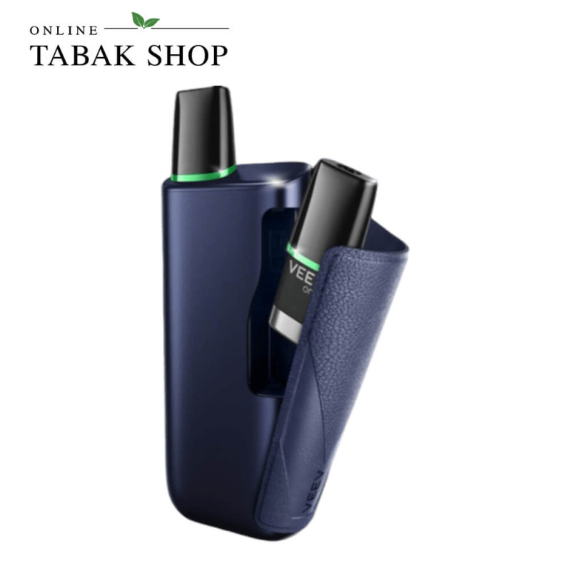 VEEV ONE PLUS Gerät Twilight Navy geöffnet entnahmebereit