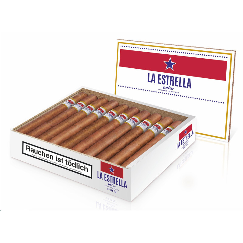 LA ESTRELLA Polar GIGANTE Zigarren Kiste (20 Stk)
