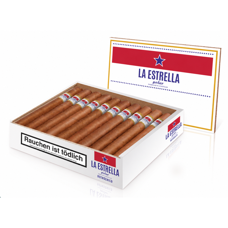 LA ESTRELLA Polar Rothschild Zigarren Kiste (20 Stk)
