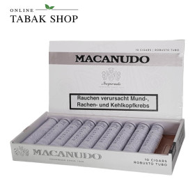 MACANUDO Inspirado White Robusto Tubo Box (10 Stück)