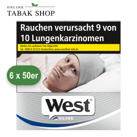 West Silver Zigaretten 5XL (6x50 Stück)