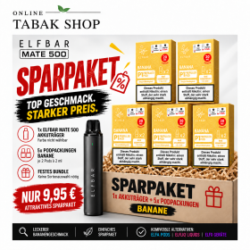 Elfbar Mate 500 Sparpaket (20mg) zum Vorteilspreis