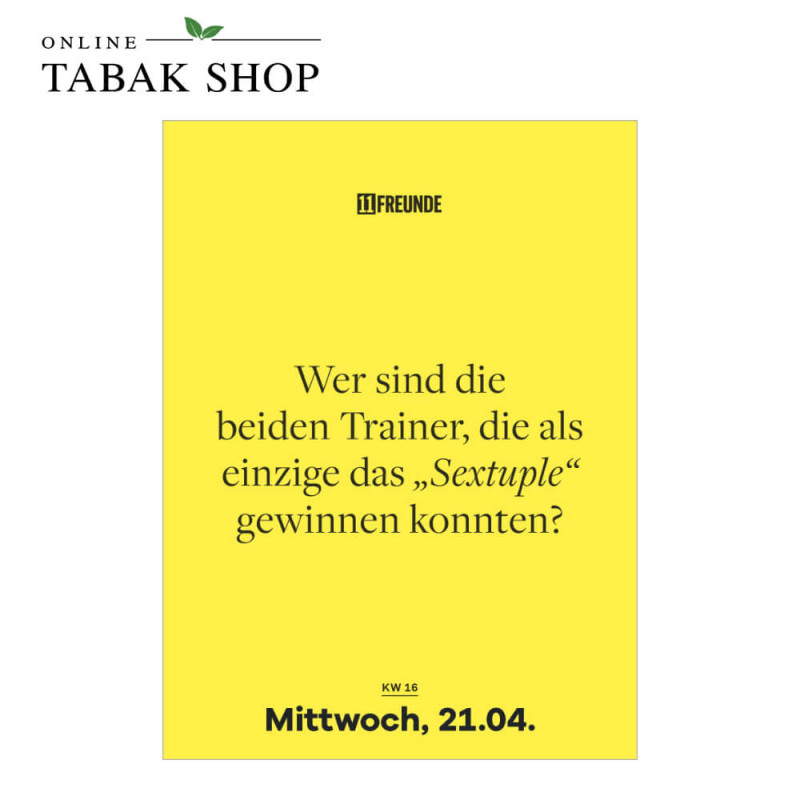 Der große 11FREUNDE Quiz-Kalender (Abreißkalender) 6