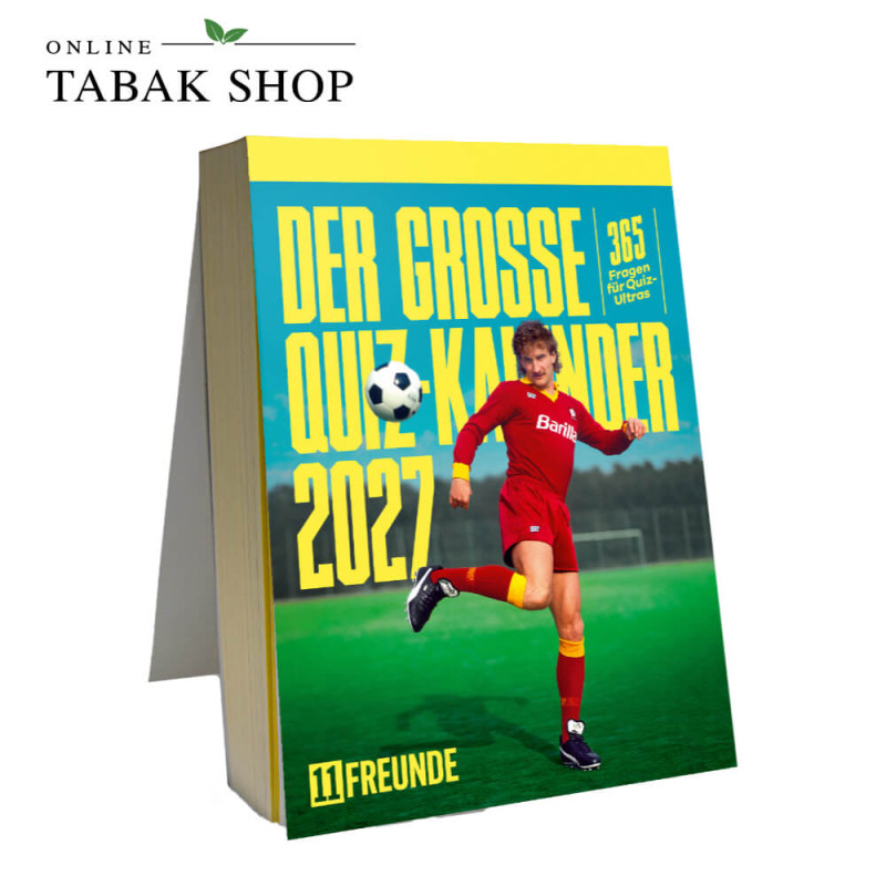 Der große 11FREUNDE Quiz-Kalender (Abreißkalender) 3D